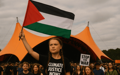 Palæstina-demonstrationerne på Roskilde-festival
